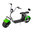 Moto Scooter Electrico Doble 17" 1800W 60V 15Ah _ Verde