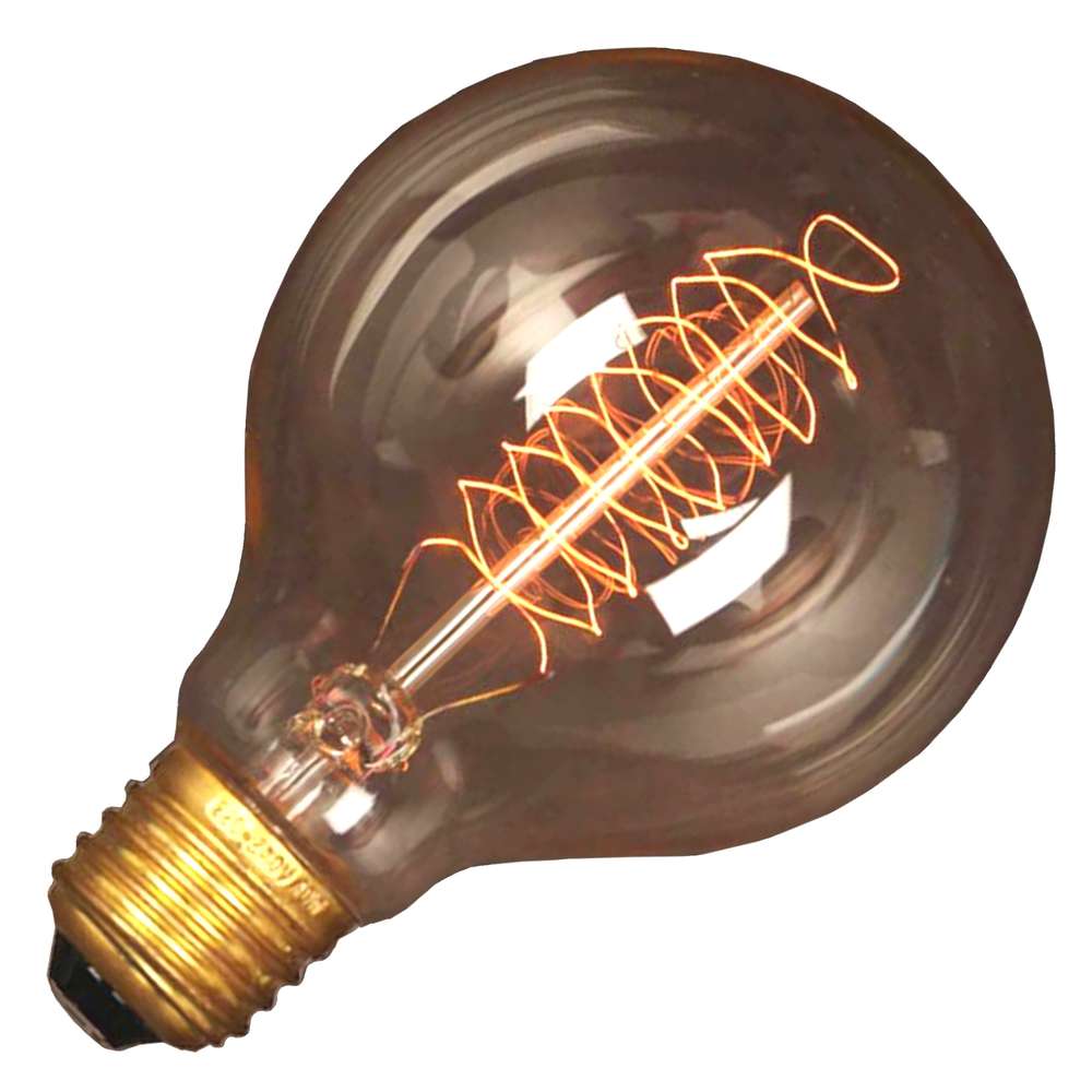 40W E27 Weinlese Glühlampe Schraube Glühlampe Altmodische Edison Art Glasantike Lampe-G80 