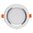 Downlight LED 12W Circular 120º Cubierta Opalina