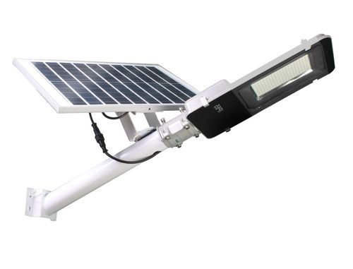 Farola LED 200W Con Batería y Panel Solar Orientable